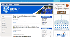 Desktop Screenshot of lorbyif.se