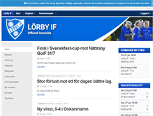 Tablet Screenshot of lorbyif.se